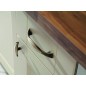 S 1881-130ZN31A78 Maner bronz antic slefuit cu ins. bej